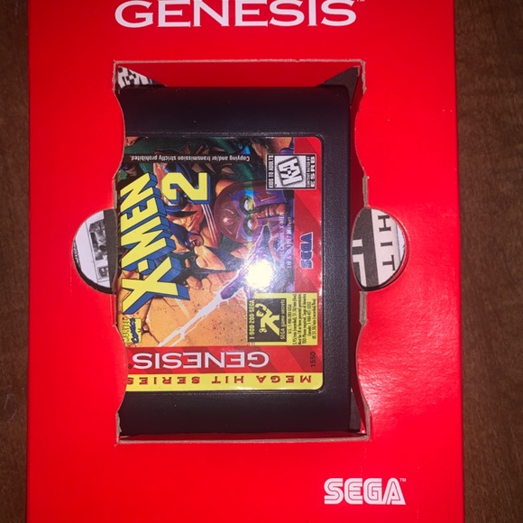 X-Men 2 Sega Genesis CIB Cardboard Mega Hits Series - Picture 2 of 5